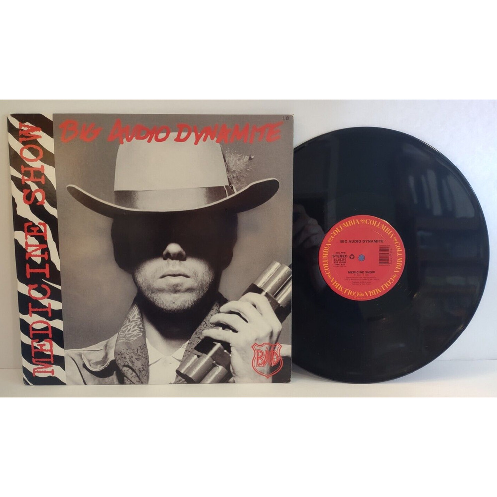 Big Audio Dynamite Medicine Show 12" Vinyl EP Record Electro 1985 US Mix Promo